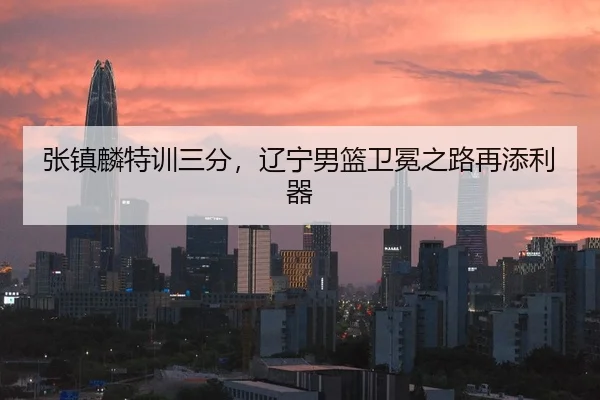 张镇麟特训三分，辽宁男篮卫冕之路再添利器
